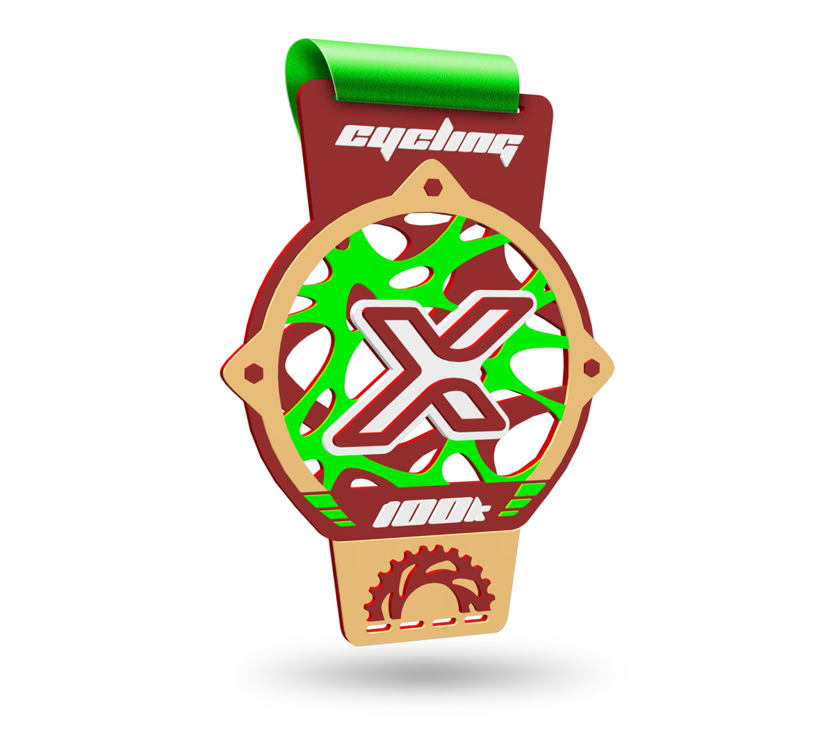 Medalha Ciclismo XRider Substance FS