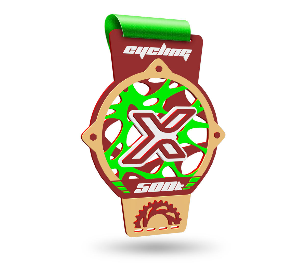 Medalha Ciclismo XRider Substance FS