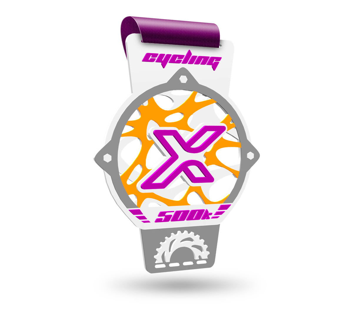 Medalha Ciclismo XRider Substance LS 500k
