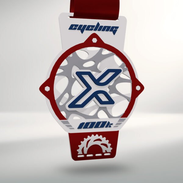 XRSUB-BS100_2 Medalha Ciclismo XRider Substance BS