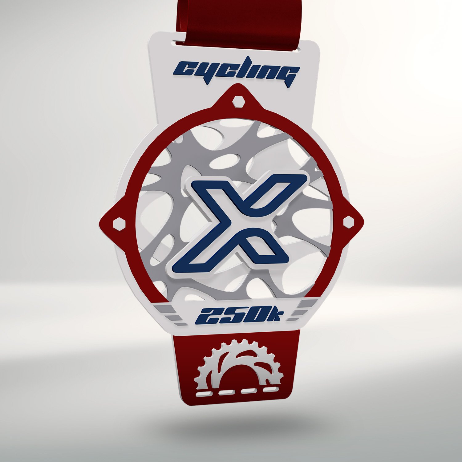 XRSUB-BS250_2 Medalha Ciclismo XRider Substance BS
