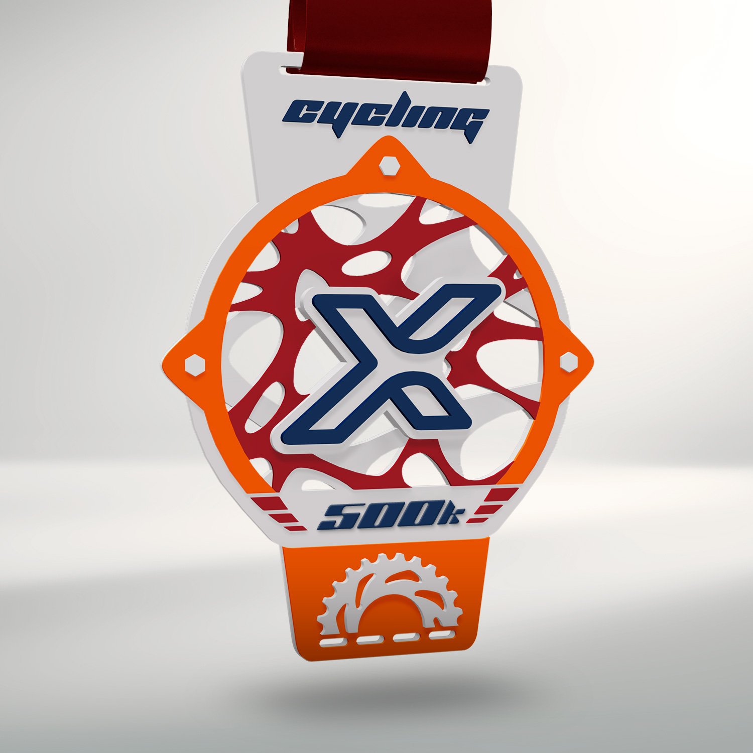 XRSUB-CS500 Medalha Ciclismo XRider Substance CS