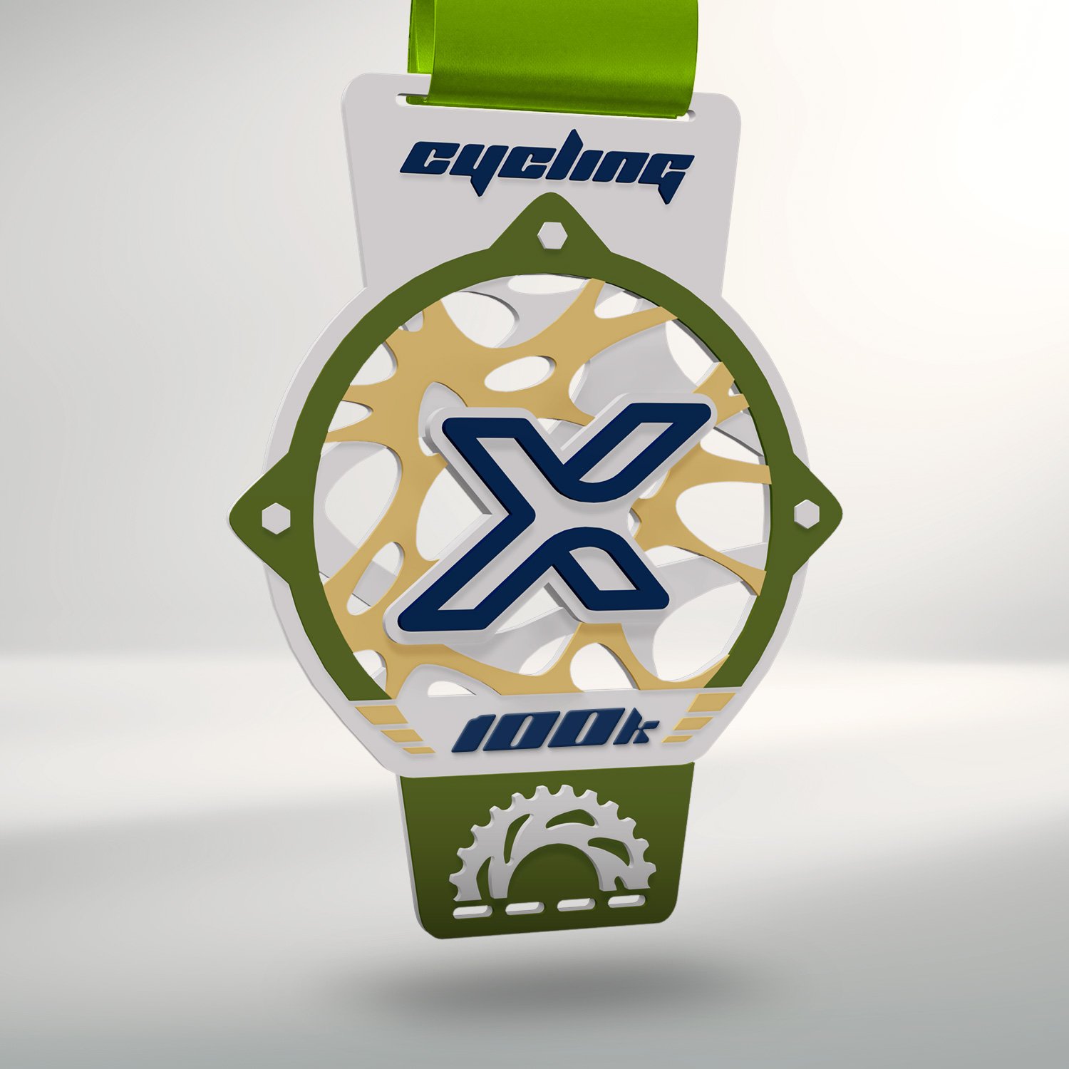 XRSUB-DS100 Medalha Ciclismo XRider Substance DS