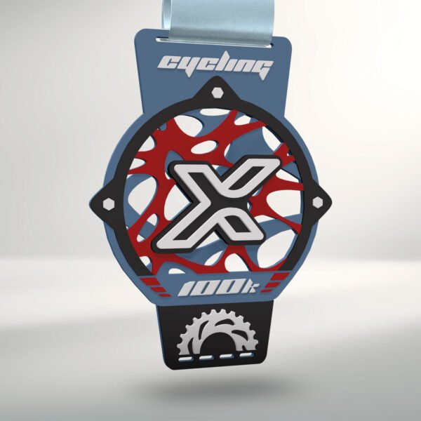 XRSUB-HS100 Medalha Ciclismo XRider Substance HS