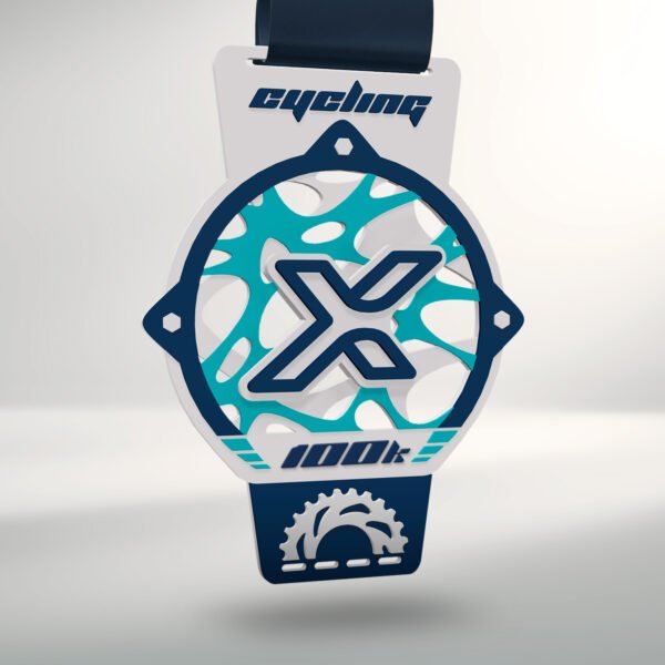 XRSUB-IS100 Medalha Ciclismo XRider Substance IS