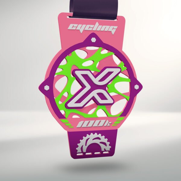 XRSUB-JS100 Medalha Ciclismo XRider Substance JS