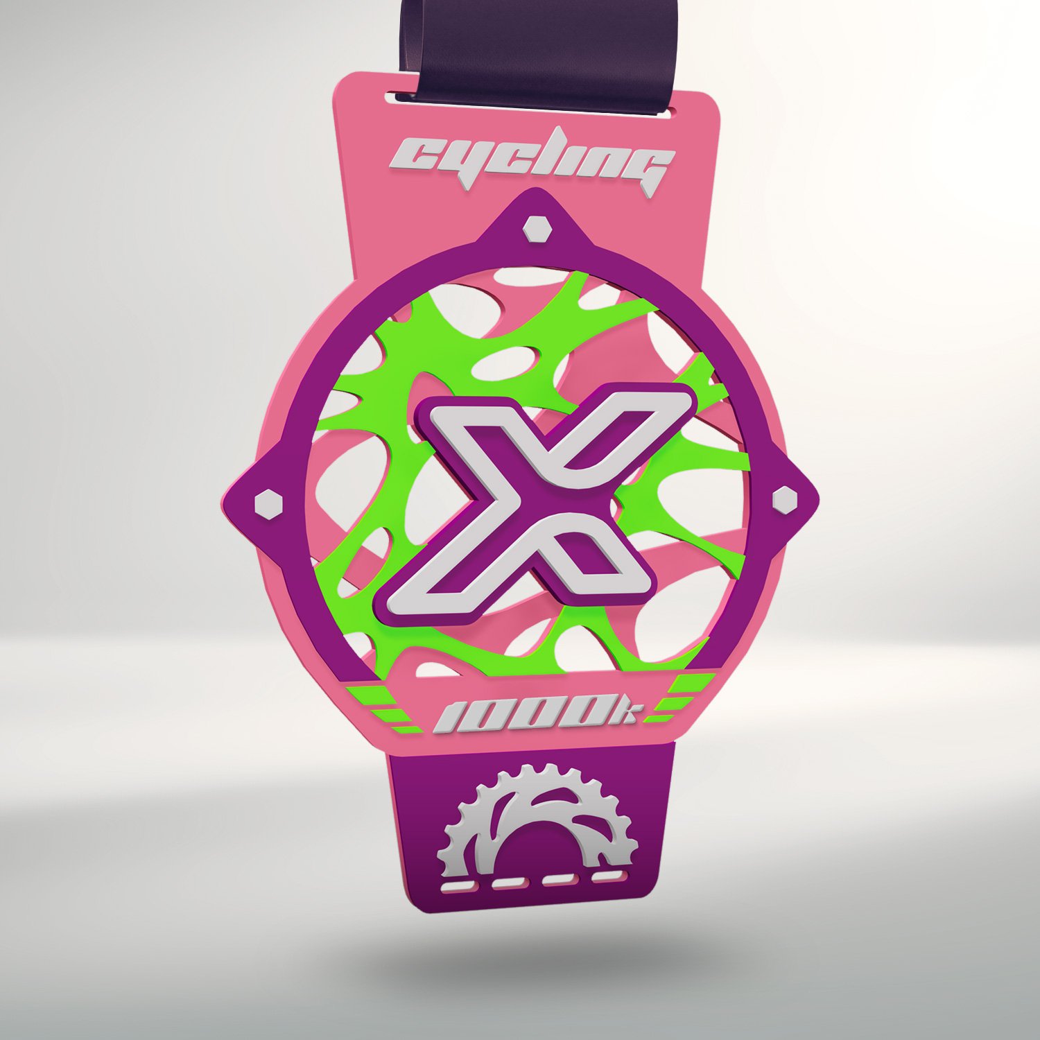 XRSUB-JS1000 Medalha Ciclismo XRider Substance JS