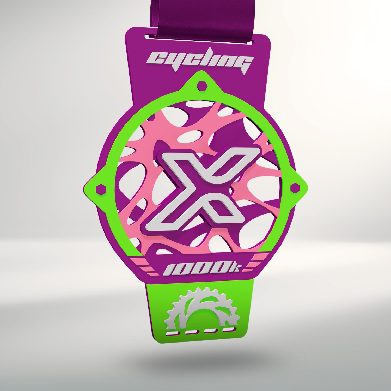 XRSUB-KS1000 Medalha Ciclismo XRider Substance KS