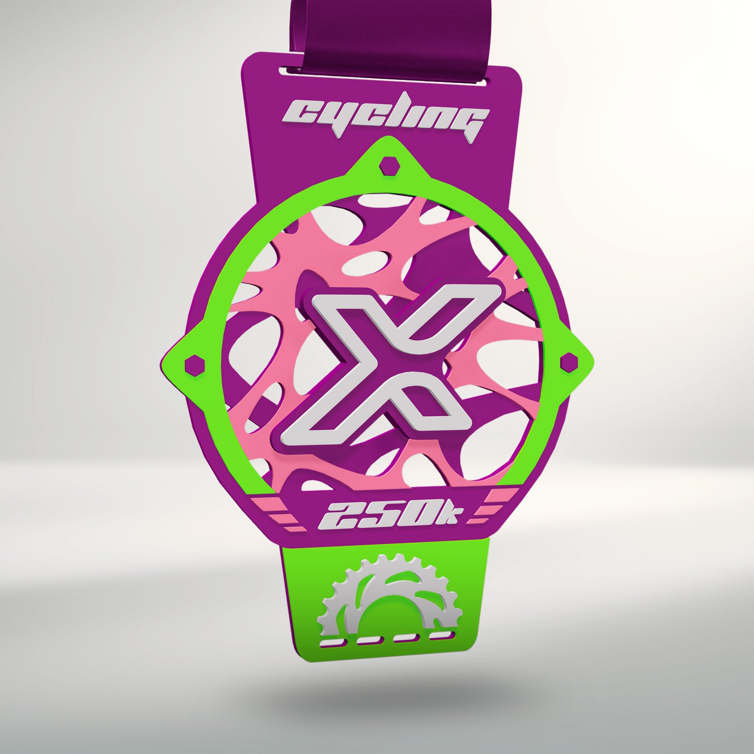 XRSUB-KS250 Medalha Ciclismo XRider Substance KS