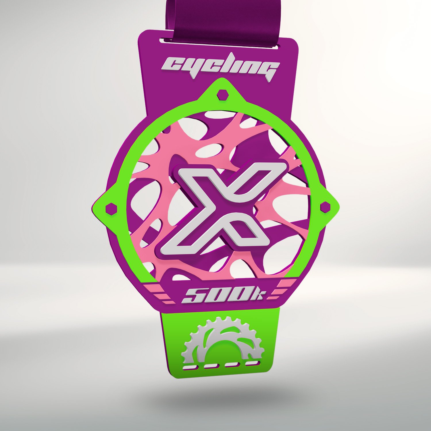 XRSUB-KS500 Medalha Ciclismo XRider Substance KS