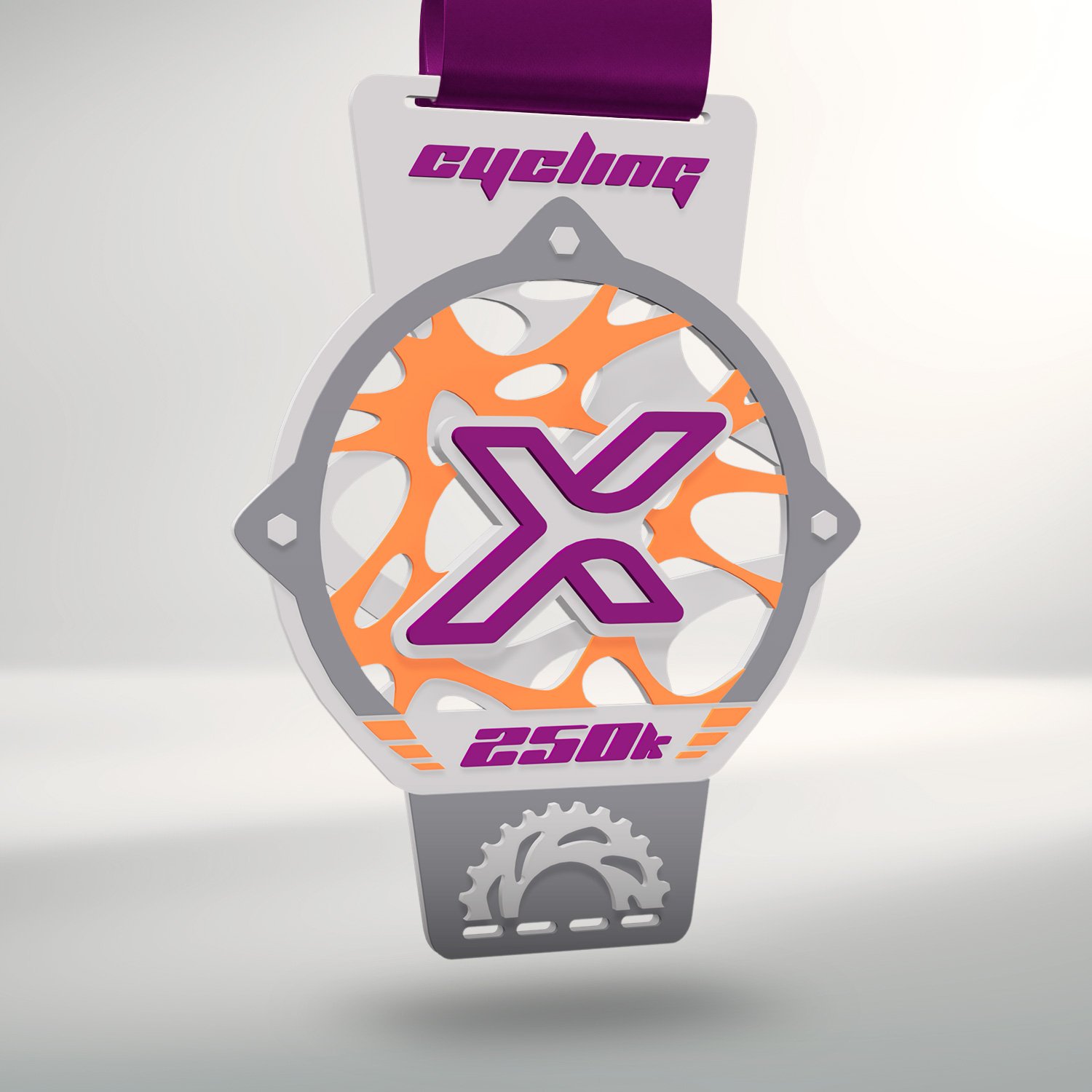 XRSUB-LS250 Medalha Ciclismo XRider Substance LS